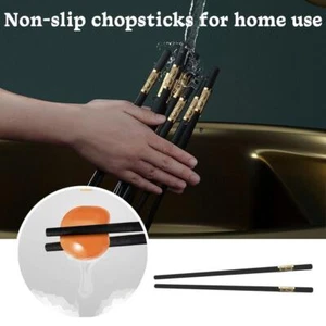 Gold Ruyi Alloy Chopsticks Are Resistant to High Temperatures Do Not and O8K9 - Foto 1 di 12