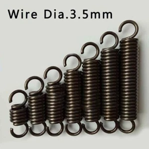 Wire Dia.3.5mm Extension Tension Expansion Spring Various Length & Out Diameter - Picture 1 of 4