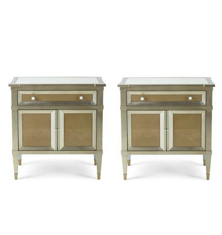 PAIR of Caracole Buona Notte Nightstands- $3960 retail for the pair Cover