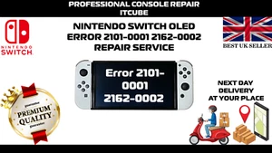 Nintendo SCHALTER OLED FEHLER 2101-0001 2162-0002 REPARATURSERVICE - Bild 1 von 2