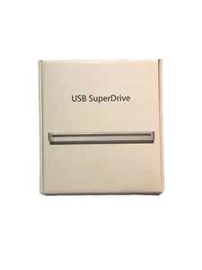 Open Box Apple USB SuperDrive A1379 CD Drive Add on for Apple Laptop or Desktop - Afbeelding 1 van 7