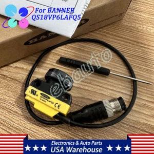 QS18VP6LAFQ5 For Banner World Beam Universal Compact Sensor, 10-30VDC US Stock - Picture 1 of 9