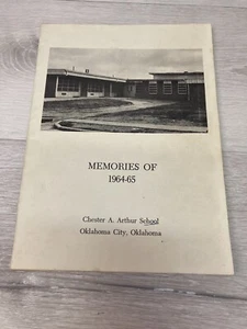 1964-65 Chester A. Arthur elementary school YEARBOOK, Oklahoma City, Singed - Picture 1 of 5