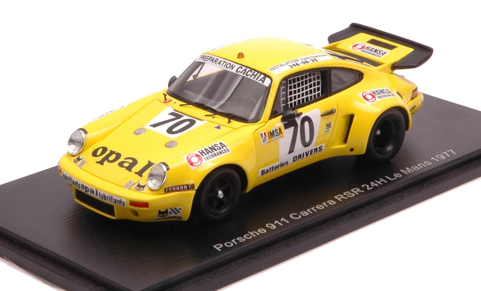 Porsche 911 Carrera RSR le mans 1977 1:43 S7512 SPARKMODEL - Immagine 1 di 1