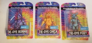 FNAF Funko Tie-Dye Bonnie Chica Foxy Five Nights at Freddy Error Packaging Lot - Picture 1 of 2