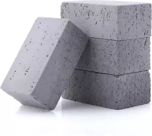 Grill Cleaning Brick Griddle Pumice Stone for Removing Stains Kit of 4 - Picture 1 of 7