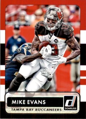 2015 Donruss Mike Evans Tampa Bay Buccaneers #71 Panini NFL Football - Image 1 of 2