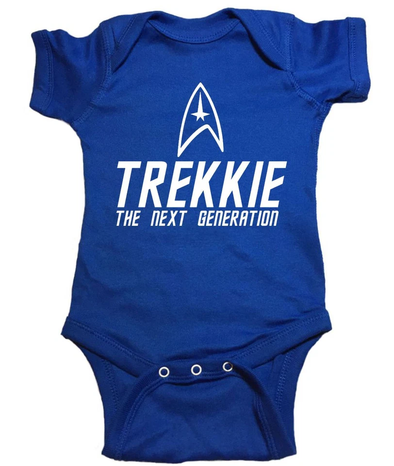 Body de bebé Star Trek de una pieza "Trekkie The Next Generation" Foto 1 de 1
