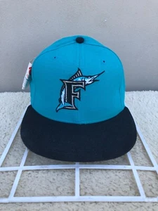 Florida Marlins Baseball Hat New Era MLB Size 7-3/8 Diamond Collection - Picture 1 of 13