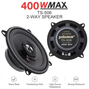 1 piece 5 Inch Car Speaker 2-Way Vehicle Door Auto Audio Music Stereo 400W US - Foto 1 di 12