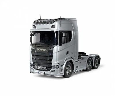 Tamiya 300056373 1:14 RC SCANIA 770 S 6x4 Silber vorlackiert Bausatz LKW - Bild 1 von 4
