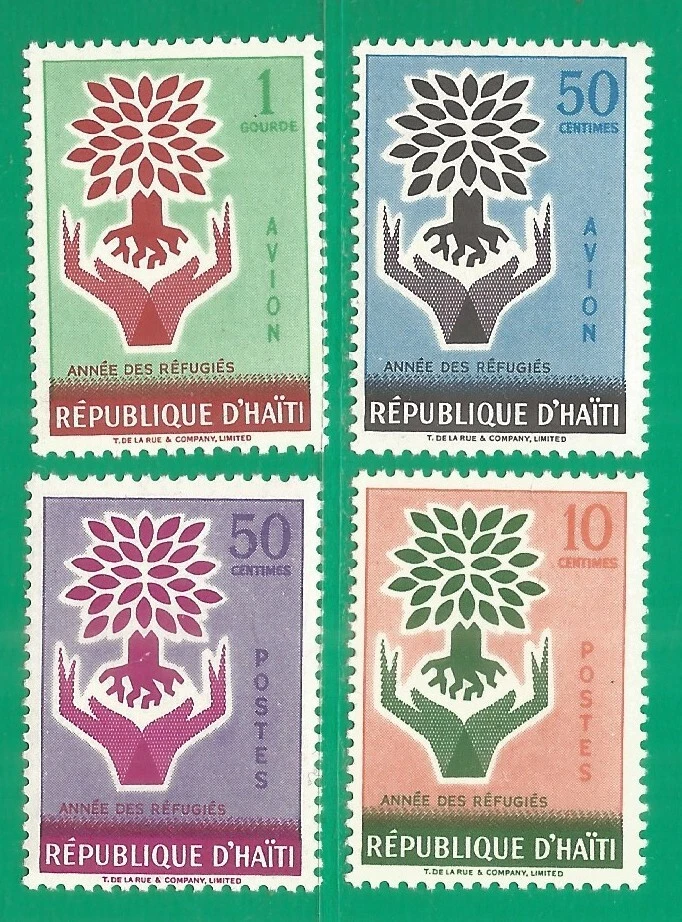 Haiti 1960 year, mint stamps MNH (** ) refugees - Image 1 of 1