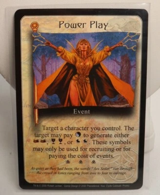 Wheel of Time CCG Power Play Promo  - Image 1 of 2