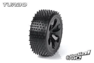 Medial Pro Racing Reifen und Felgen verklebt Turbo M3 Soft Schwarze Felgen Vorde - Bild 1 von 1