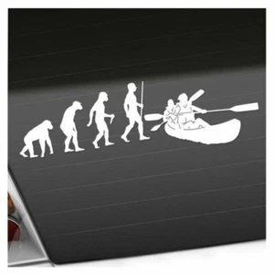 Kanu Kayak Évolution Autocollant Sticker 25 Couleurs Néon Mat - Imagen 1 de 33
