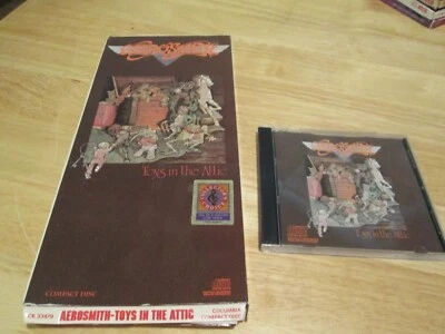 Aerosmith - Toys In The Attic Rare Longbox Hard To Find Foto 1 de 4