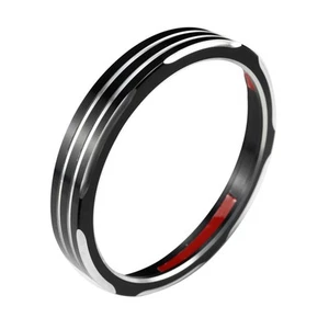 Speedometer Gauge Bezel Trim Ring Black For Harley Dyna Sportster XL883 XL1200 - Picture 1 of 9