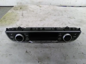 17-19 Audi Q7 Climate Temperature Control Front 2 Knobs Display Screen - Picture 1 of 12