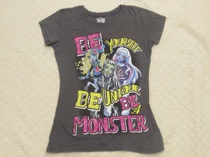Camiseta Monster High Niñas Estampado Gráfico Manga Corta Camiseta Gris Talla L (10/12) - Imagen 1 de 5
