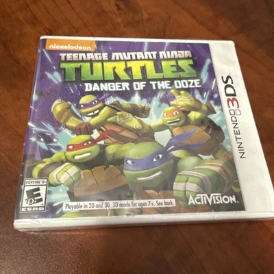 Teenage Mutant Ninja Turtles: Danger of the Ooze (Nintendo 3DS, 2014) New Sealed - Image 1 of 4