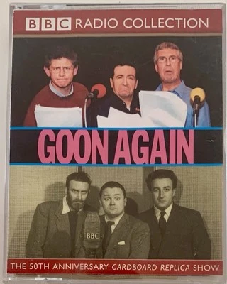 The Goons 50th Anniversary Goon Again Cardboard Replica Show BBC Cassette 2001 - Image 1 of 3
