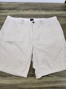 J. Crew Re-Imagined Chino Shorts Men's 38 Beige Stretch - Picture 1 of 8
