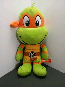 Teenage Mutant Ninja Turtles Michelangelo 14" Plush Nickelodeon TMNT - Picture 1 of 4