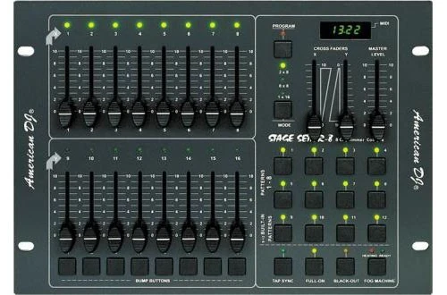 American DJ STAGE SETTER 8 Or 16-Channel Light Dmx Dimmer Controller 3 Modes New - Image 1 of 1