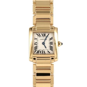 Auténtico tanque Cartier Francaise SM YG W50002N2 YG cuarzo #230-000-143-5183 - Imagen 1 de 8