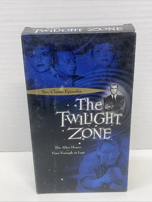 The Twilight Zone - The After Hours / Time Enough at Last (VHS) 🇺🇸USA SELLER - Image 1 of 4
