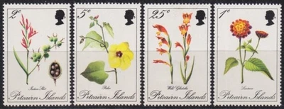 F-EX58710 PITCAIRN IS MNH 1970 FLOWER FLORES. - Image 1 of 2