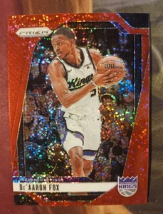 Panini Prizm Basketball 24-25  - Kings - De'Aaron Fox - Red Sparkle - SSP - Bild 1 von 2