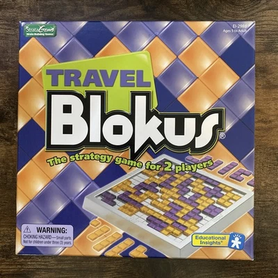 Bandejas de almacenamiento Travel Blokus 2005 - Estrategia 2 jugadores - Completo Foto 1 de 4
