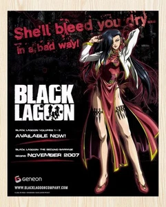 2006 Black Lagoon Volume 1-3 Original Advertisement v1 - Picture 1 of 1