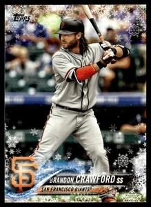 2018 Topps Holiday Brandon Crawford #96 - Bild 1 von 2