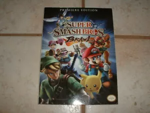 Premiere Edition Official Guide Super Smash Bros. Brawl Nintendo - Foto 1 di 1
