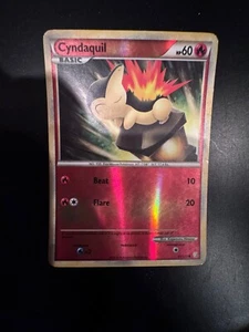 2010 Pokemon Karte Cyndaquil 61/123 Reverse Holo TCG HeartGold SoulSilver HGSS - Bild 1 von 2