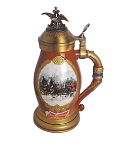 Bradford Exchange BUDWEISER ATEMPORAL Traditions Heirloom Stein 2014 - Imagen 1 de 9
