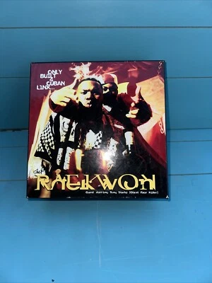 NM+/M RAEKWON ONLY BUILT 4 CUBAN LINX 20TH ANNIVERSARY PURPLE TAPE IN WATCH BOX Foto 1 de 4