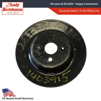 Polea de ventilador Desoto Chrysler 1951-1956 doble ranura con 8 cilindros 1403915 nuevo en stock Foto 1 de 4