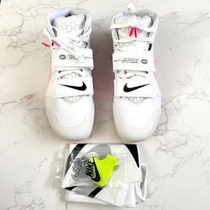 Nike Zoom Javelin Elite 3 Track Spikes bianco rosa arancione da uomo taglia 11 AJ8119-101 - Foto 1 di 6