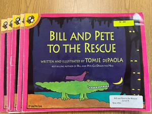 Bill and Pete to the Rescue by Tomie dePaola (1998, Hardcover) Set Of 6 Books - Picture 1 of 3