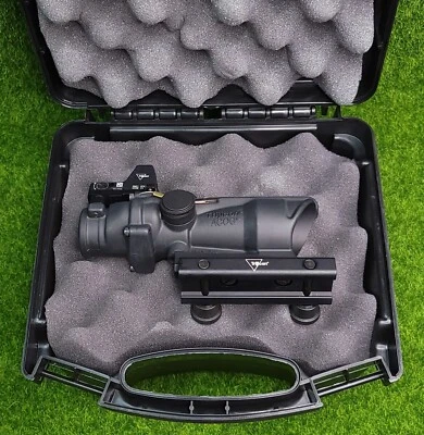 Mira para rifle Trijicon 4x32 mm ACOG Dual Illum con 3,25 MOA Red Dot RMR TA31-C-100550 Foto 1 de 4