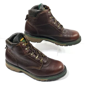 Botas de trabajo John Deere para hombre talla 11 cuero marrón resistentes a productos químicos, ácidos y aceites - Imagen 1 de 9