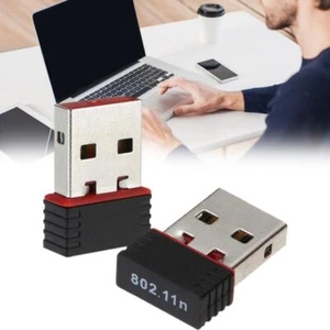 Mini Usb Wifi Wireless Network Adapter Usb Wifi Dongle Portable Wifi Signa SLK - Picture 1 of 10