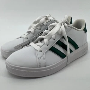 Adidas 1.5 Niño Pequeño Grand Court 2.0 Zapatillas con Cordones Blanco Verde Informal Nuevas con Etiquetas - Imagen 1 de 10