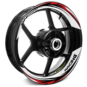 For Ducati Monster 797 17-20 19 18 Wheel Inner Rim Stickers 17 inch S01W Red - Picture 1 of 7