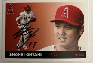 2022 SHOHEI OHTANI PHOTO VARIATION TBT Throwback Thursday 1955 Topps BB Set 16