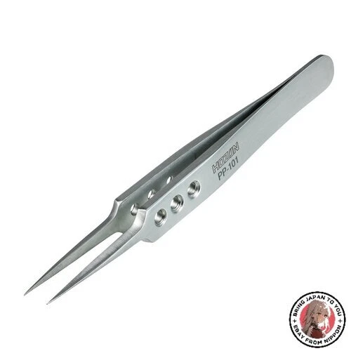 NEW HOZAN Tweezers PP-101 - Image 1 of 1