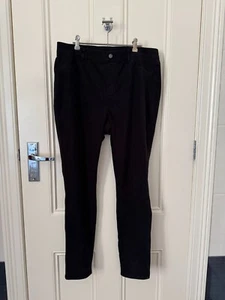 UNIQLO Ladies XXL Ultra STRETCH HiRise LEGGING PANTS Black - FREE POST! - Picture 1 of 4
